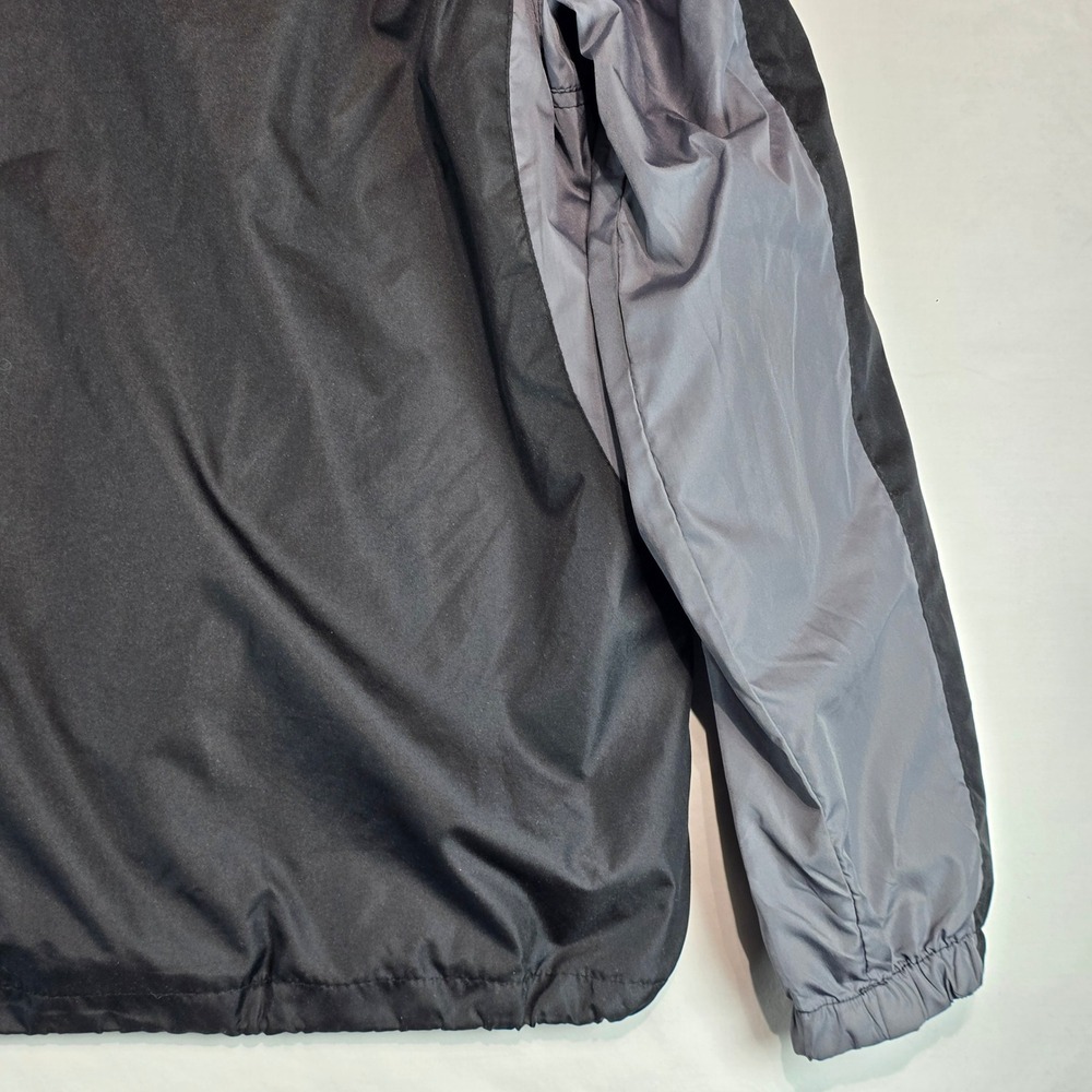 Reebok NFL Pittsburgh Steelers Windbreaker‎ Jacket Mens Large Black Full Zip SI - Picture 14 of 16